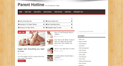 Desktop Screenshot of parenthotline.net